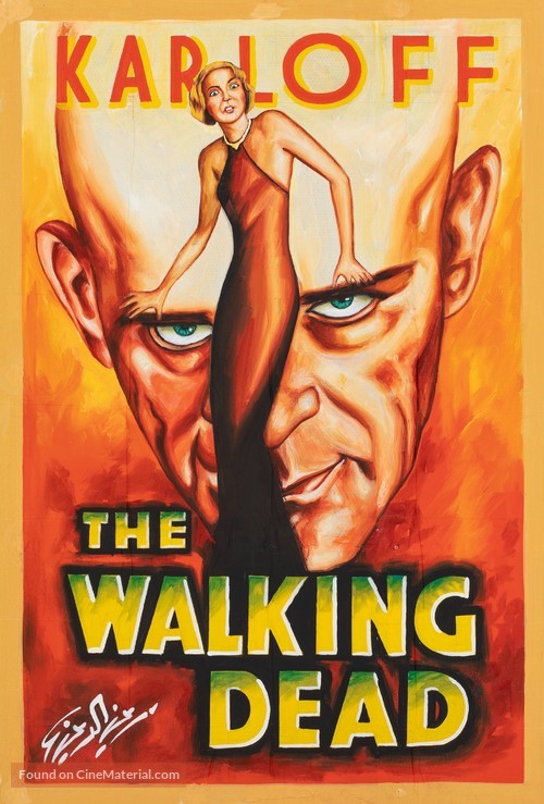 The Walking Dead - Lebanese Homage movie poster