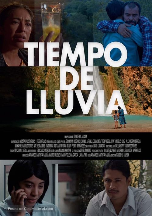 Tiempo de lluvia - Mexican Movie Poster