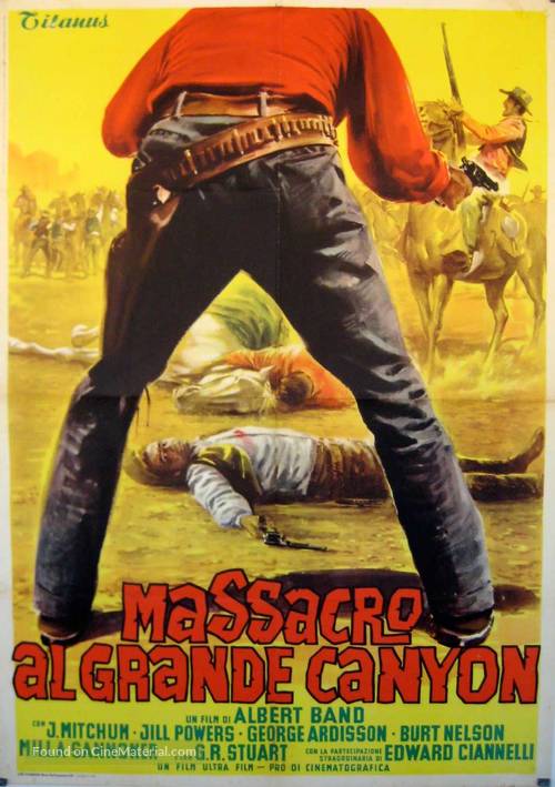 Massacro al Grande Canyon - Italian Movie Poster