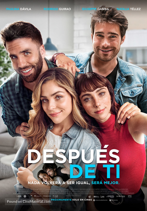 Despu&eacute;s de Ti - Mexican Movie Poster