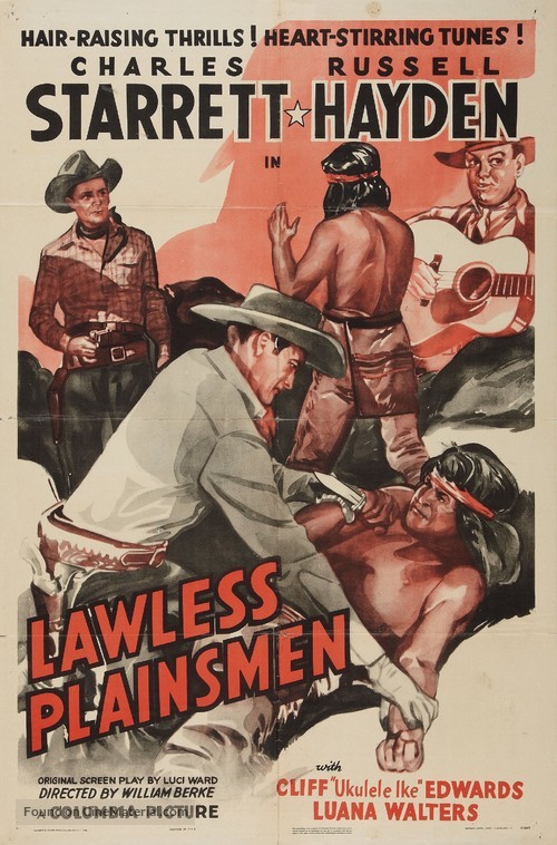 Lawless Plainsmen - Movie Poster