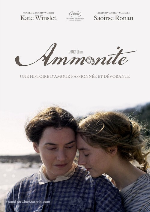 Ammonite - French DVD movie cover