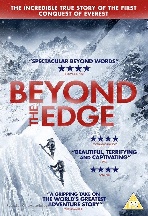 Beyond the Edge - British DVD movie cover