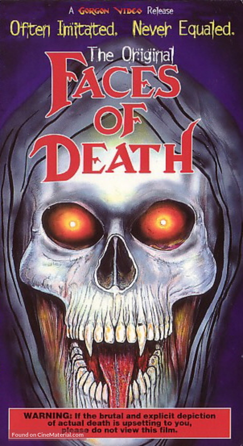 Faces Of Death - VHS movie cover