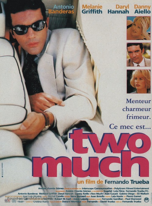 Two Much - French Movie Poster