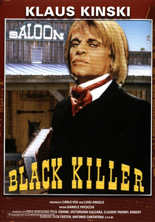 Black Killer - German Movie Cover