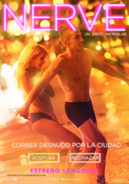 Nerve - Spanish Movie Poster