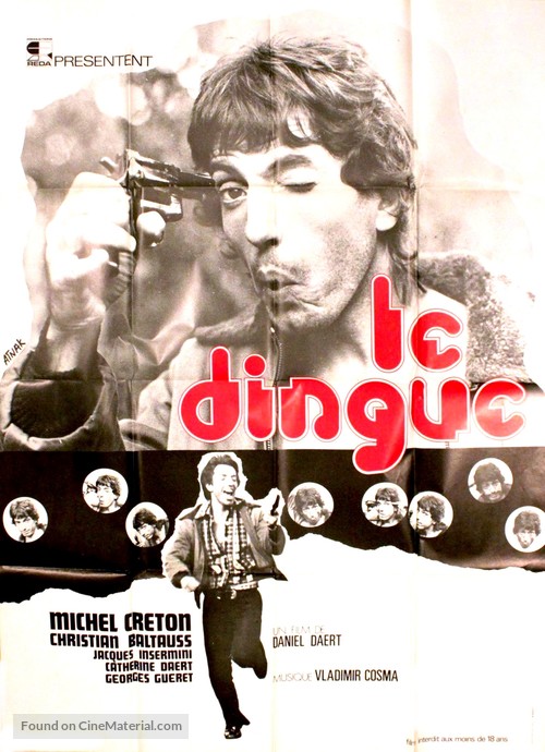 Le dingue - French Movie Poster