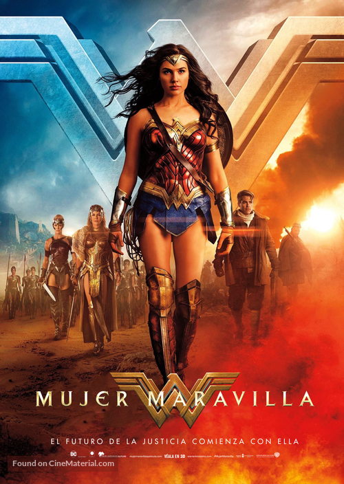 Wonder Woman - Mexican Movie Poster