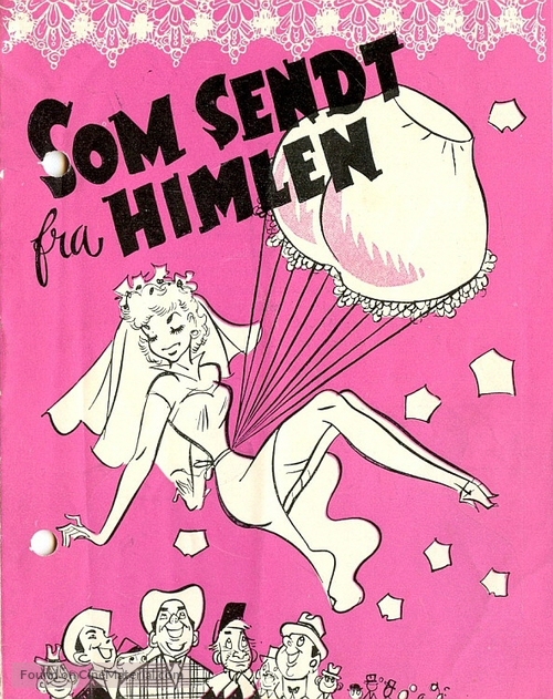 Som sendt fra himlen - Danish Movie Poster