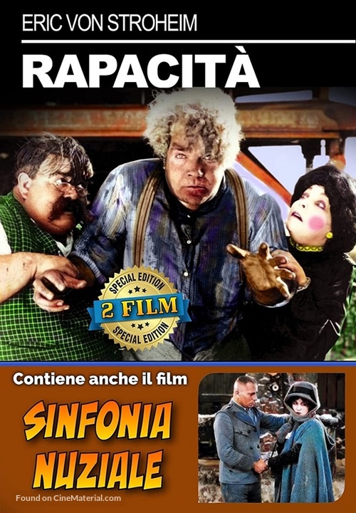 Greed - Italian DVD movie cover