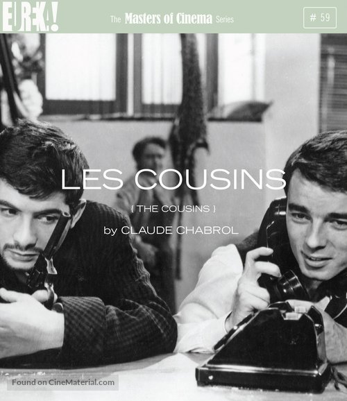 Les cousins - British Blu-Ray movie cover