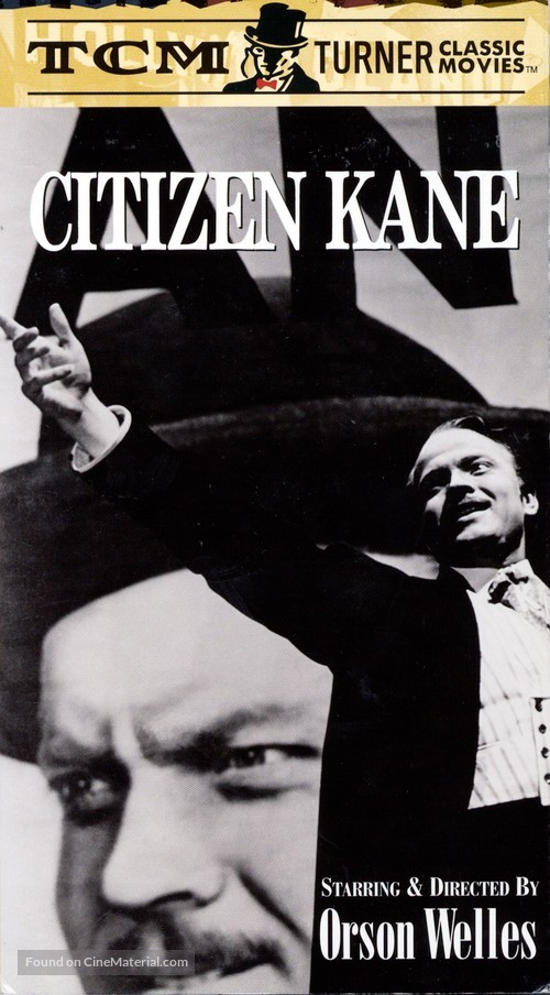 Citizen Kane - VHS movie cover