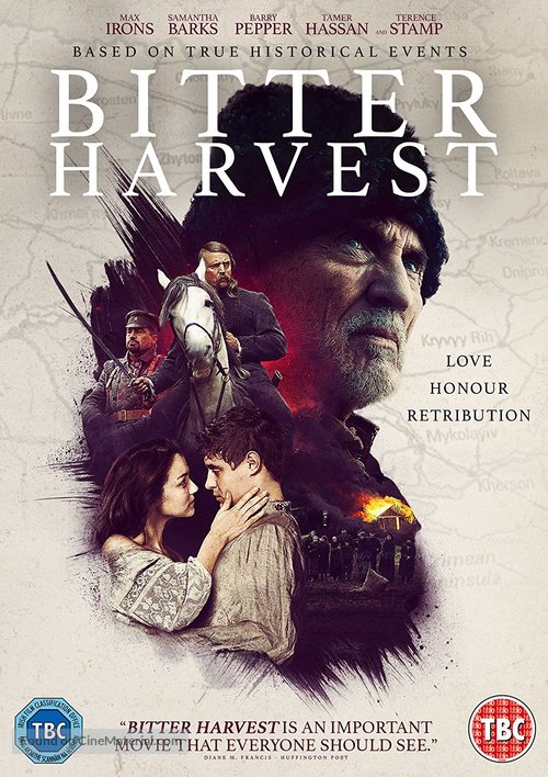 Bitter Harvest - British DVD movie cover
