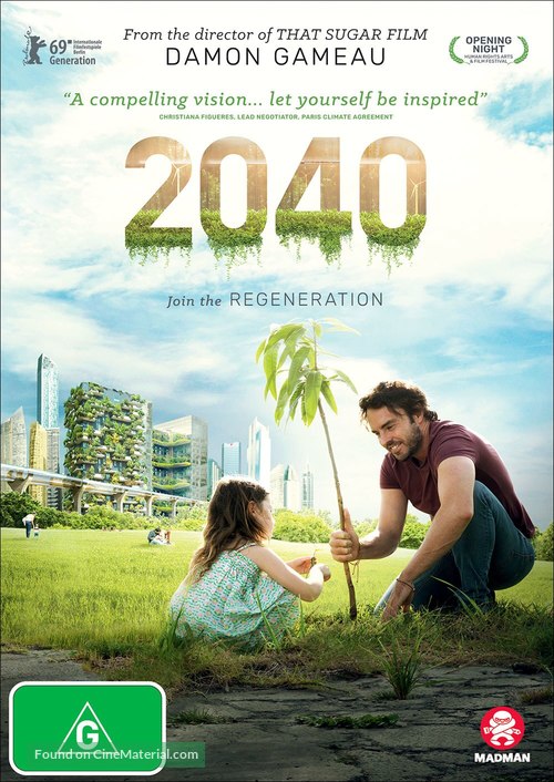 2040 - Australian DVD movie cover
