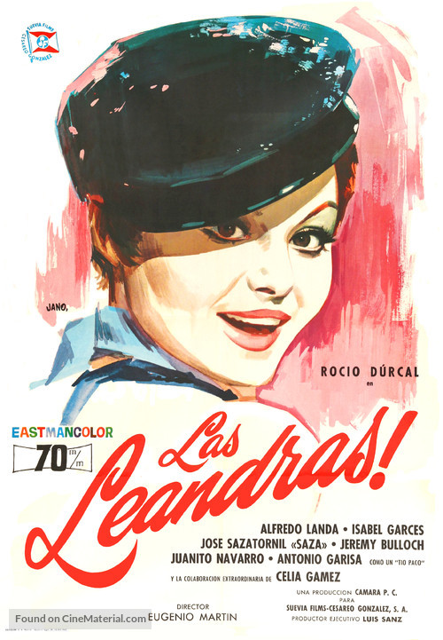 Las leandras - Spanish Movie Poster