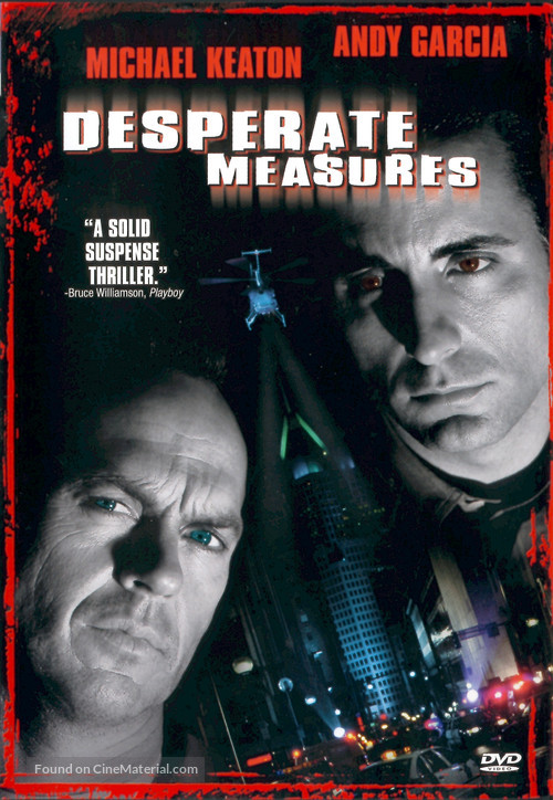 Desperate Measures - DVD movie cover