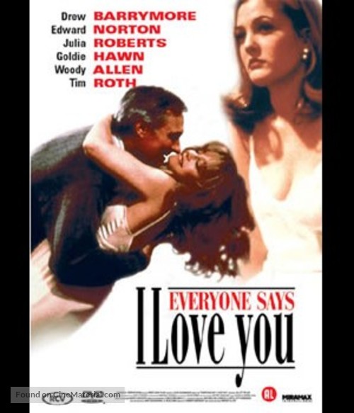Everyone Says I Love You - Dutch DVD movie cover