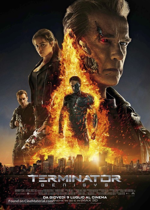 Terminator Genisys - Italian Movie Poster