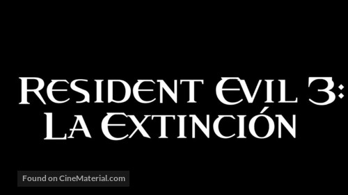 Resident Evil: Extinction - Mexican Logo