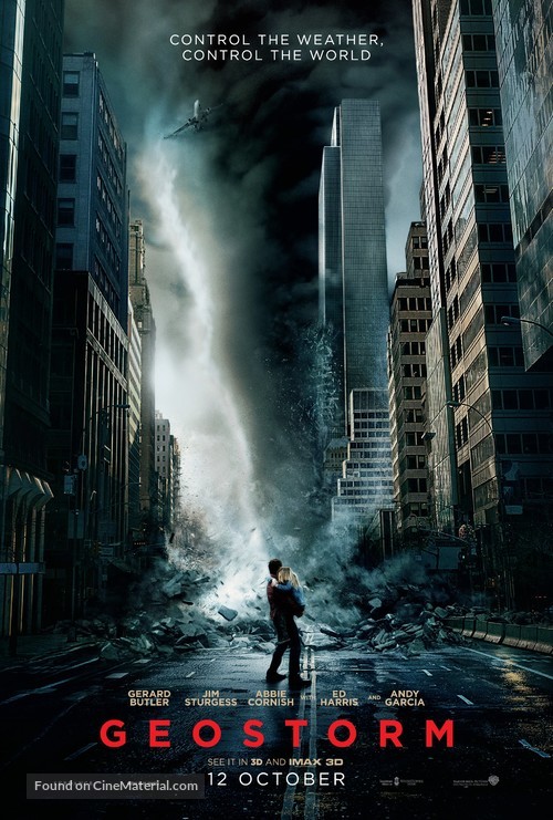 Geostorm - Singaporean Movie Poster