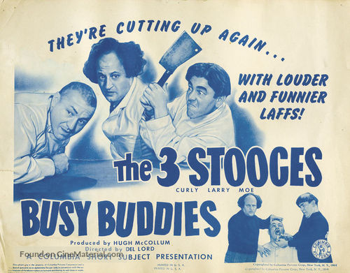 Busy Buddies - Movie Poster