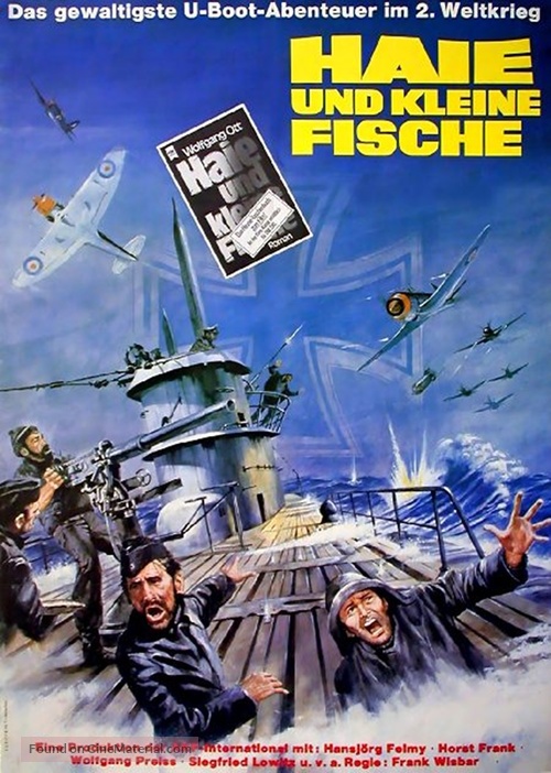 Haie und kleine Fische - German Movie Poster