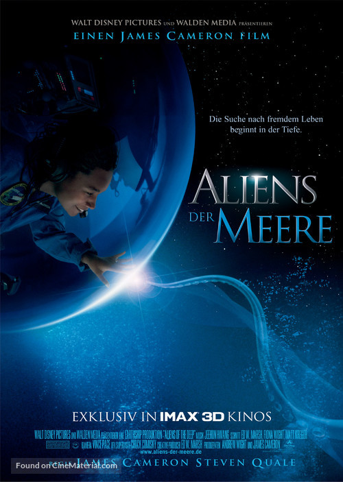 Aliens of the Deep - German Movie Poster