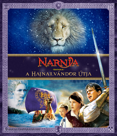 The Chronicles of Narnia: The Voyage of the Dawn Treader - Hungarian Blu-Ray movie cover