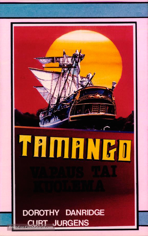 Tamango - Finnish VHS movie cover