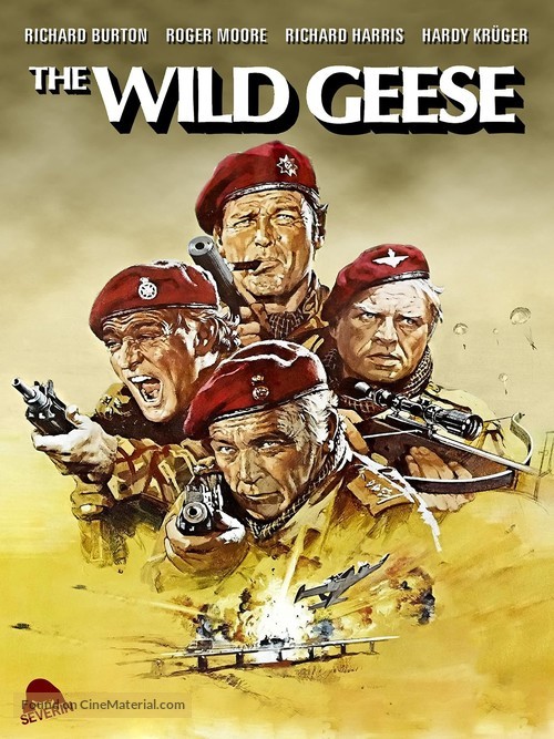 The Wild Geese - DVD movie cover