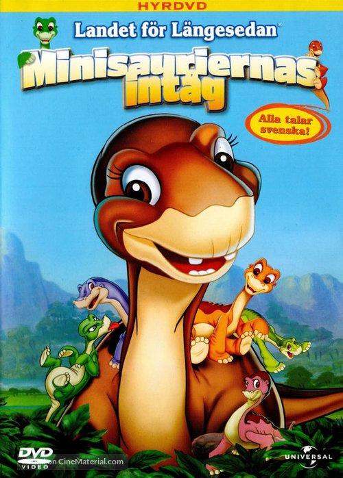 The Land Before Time XI: Invasion of the Tinysauruses - Swedish Movie Cover