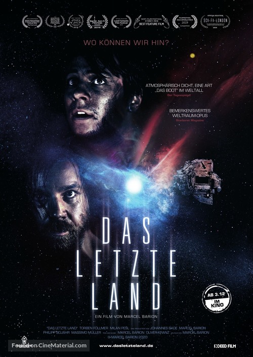 Das letzte Land - German Movie Poster