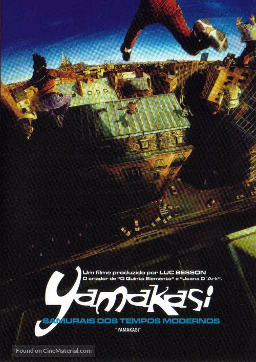 Yamakasi - Brazilian Movie Poster