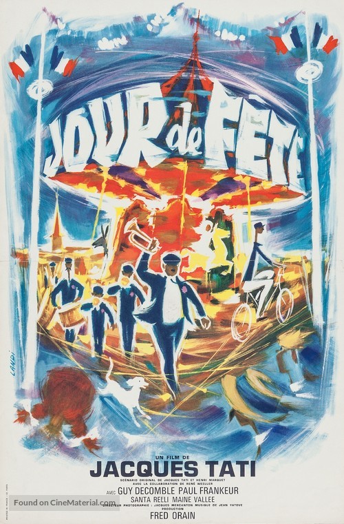 Jour de f&ecirc;te - French Movie Poster