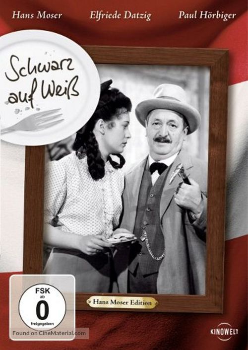 Schwarz auf Wei&szlig; - German Movie Cover