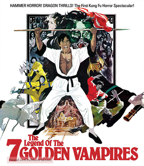 The Legend of the 7 Golden Vampires - Movie Cover