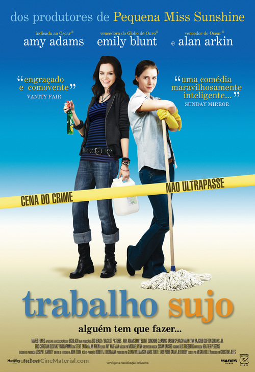 Sunshine Cleaning - Brazilian Movie Poster