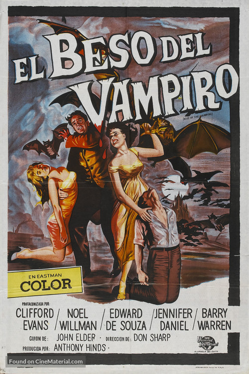The Kiss of the Vampire - Argentinian Movie Poster