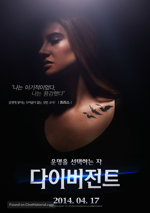 Divergent - South Korean Movie Poster