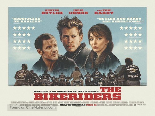 The Bikeriders - British Movie Poster