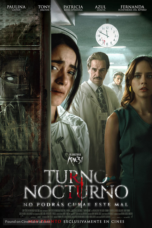 Turno Nocturno - Mexican Movie Poster