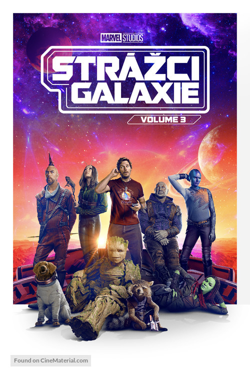 Guardians of the Galaxy Vol. 3 - Czech Video on demand movie cover