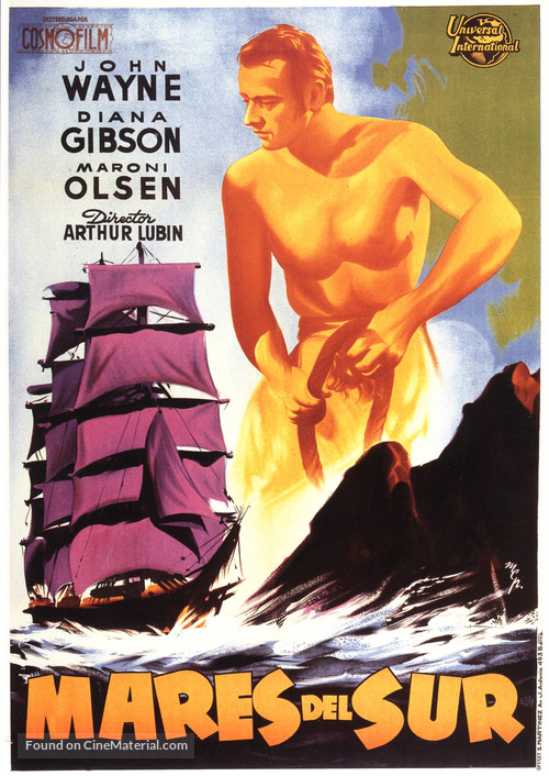 Adventure&#039;s End - Spanish Movie Poster