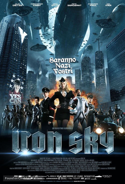 Iron Sky - Italian Movie Poster