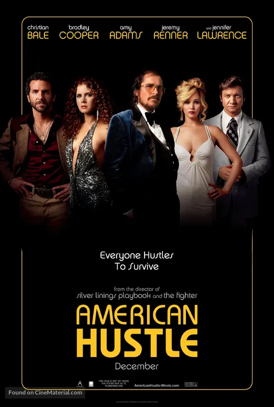 American Hustle (2013) movie poster American Hustle (2013) movie poster