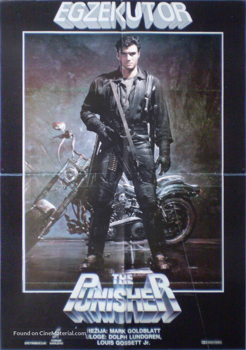 The Punisher - Yugoslav Movie Poster