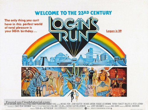 Logan&#039;s Run - British Movie Poster