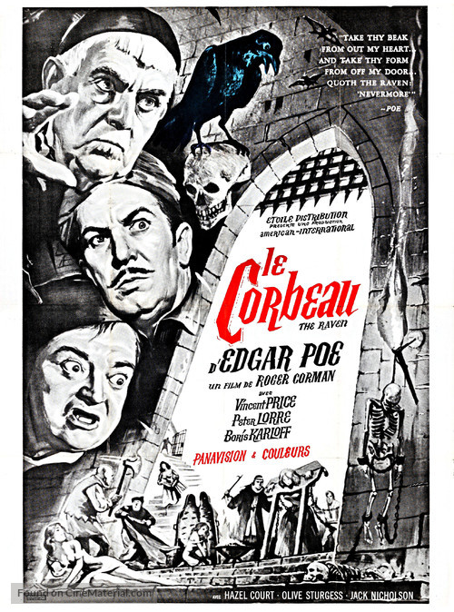 The Raven - French Movie Poster