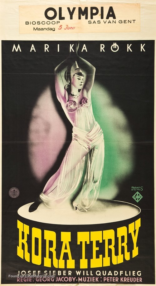 Kora Terry - Dutch Movie Poster